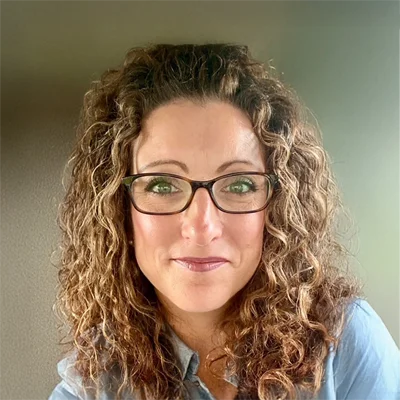 A headshot of Sarah Sarah LaVaque