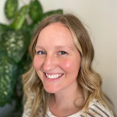 A headshot photo of Dr. Danielle Rasmussen, a chiropractor at Alpha Spine Health & Injury Center